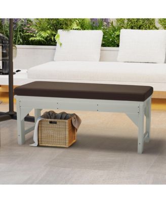 Water Repellent Outdoor Patio Bench Seat Cushion