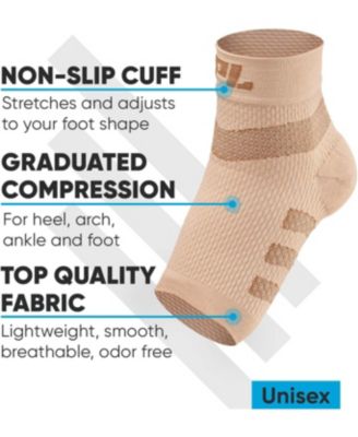 Medium Orthopedic Feet Brace Women & Men: for Arthritis, Tendinitis - 2 Pair