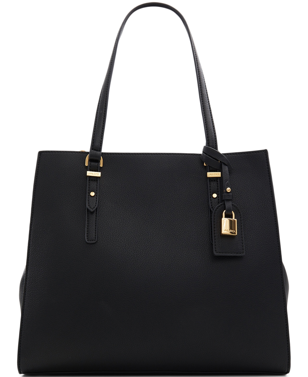 Aldo Feacan Synthetic Large Satchel In Black