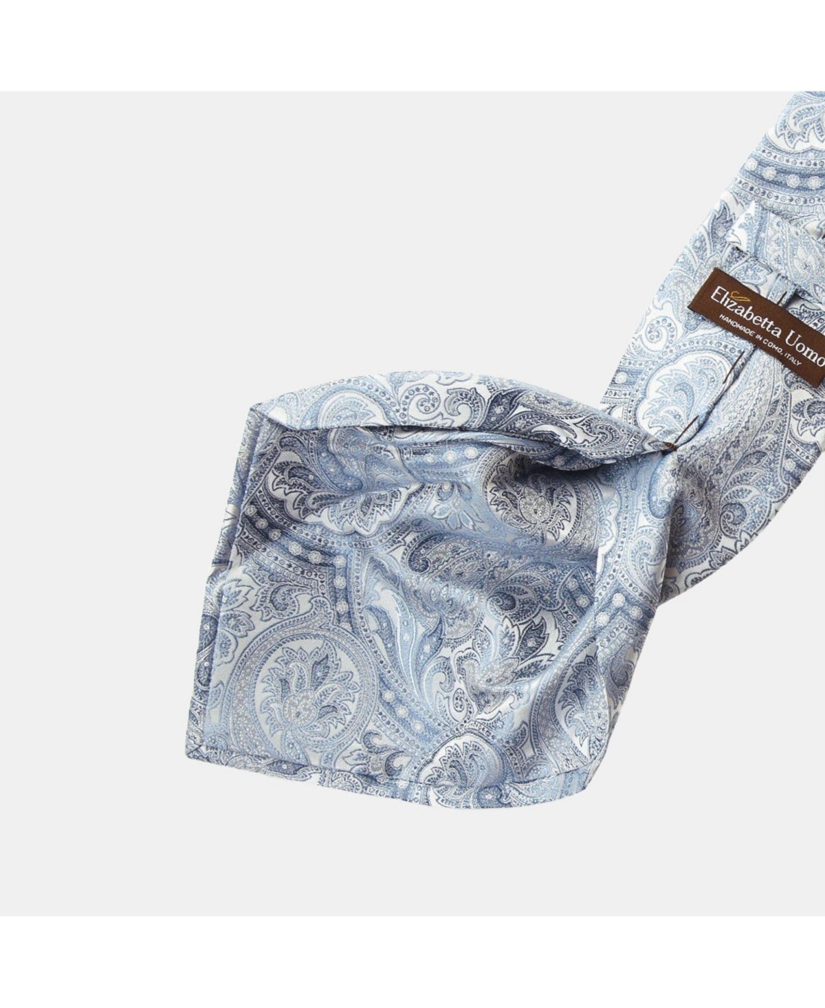 Montecarlo - Silk Jacquard Tie for Men - Blue