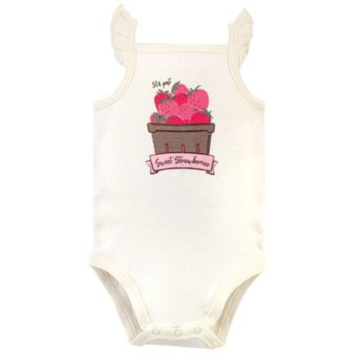5Pk Natural Sleeveless Bodysuits