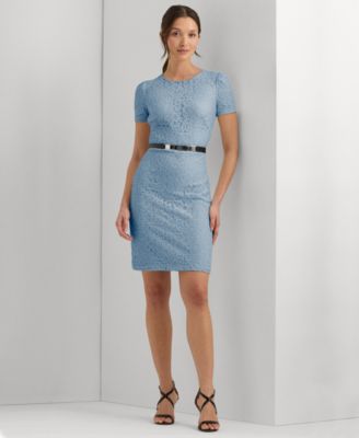 Ralph lauren lace sheath dress hotsell