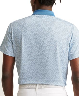 Bonobos Men's Lizard-Print Performance Golf Polo Shirt