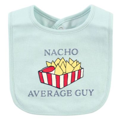 Boys 10-Piece Soft Interlock Feeding Bib Set
