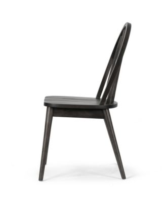 36.22" Astra Rubberwood Dining Chair, Set of 2