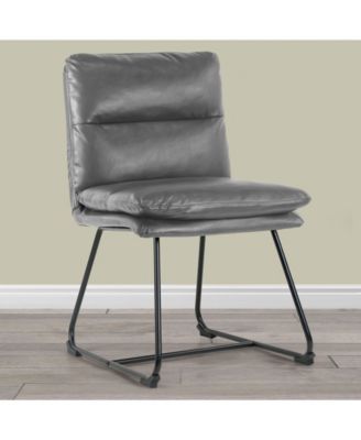 33" Aulani Iron, Polyester Dining Chair, Set of 2