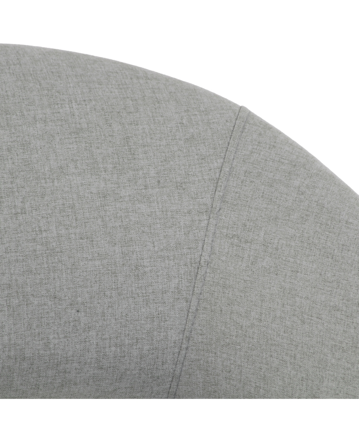 Glamour Home 34.75" Aura Fabric, Metal Task Chair In Grey