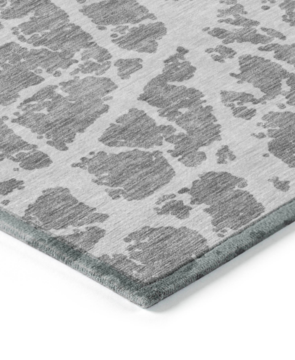 Shop Addison Chantille Machine Washable Acn501 9'x12' Area Rug In Charcoal