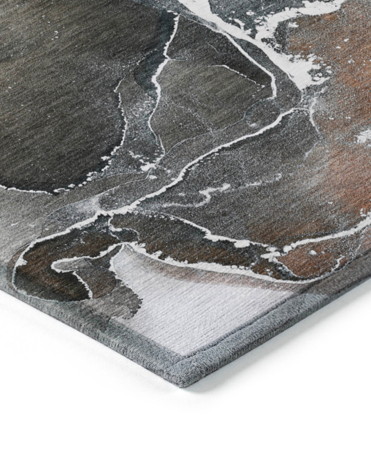 Addison Chantille Machine Washable Acn503 2'6x3'10 Area Rug In Orange