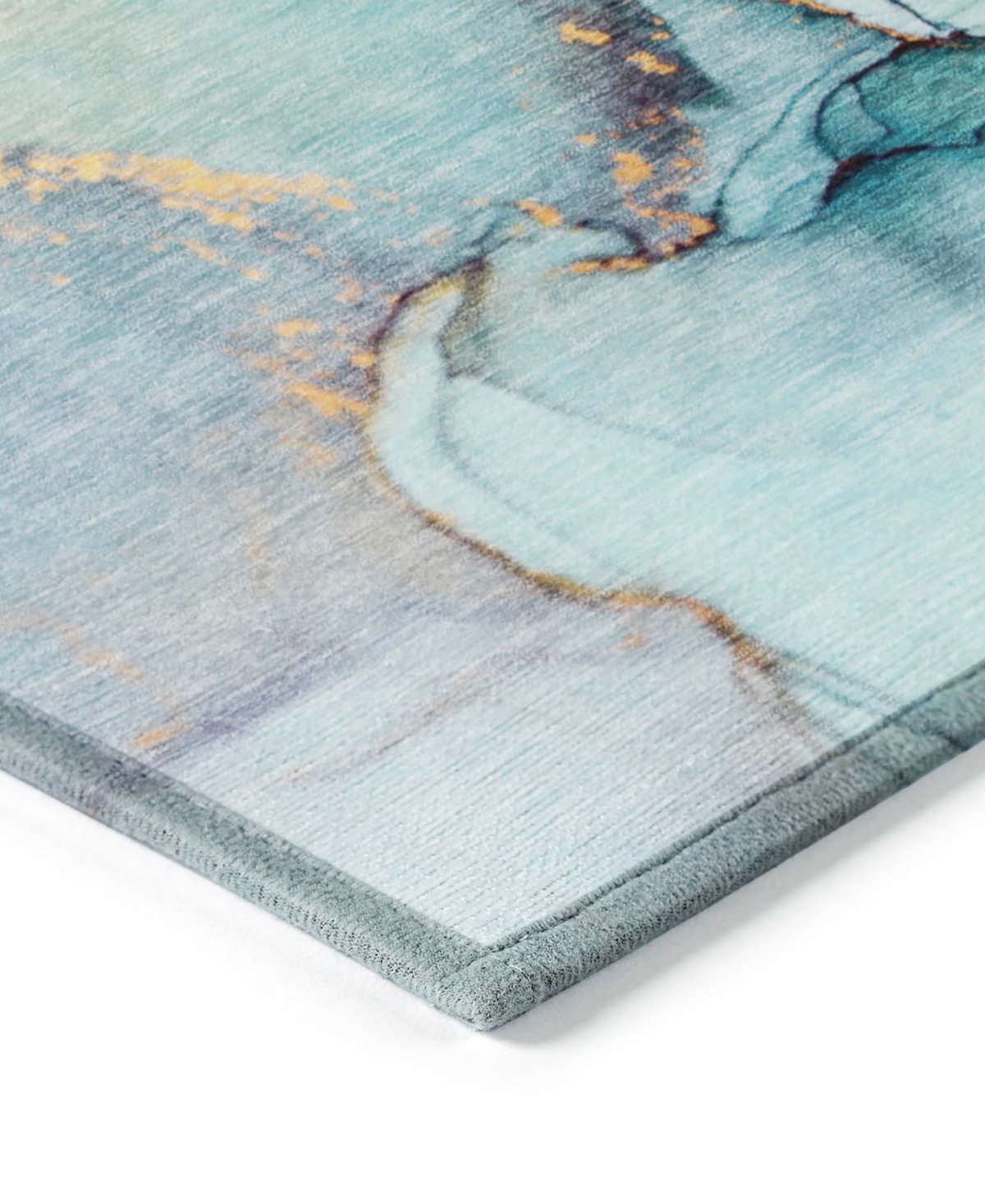 Addison Chantille Machine Washable Acn506 8'x10' Area Rug In Ocean