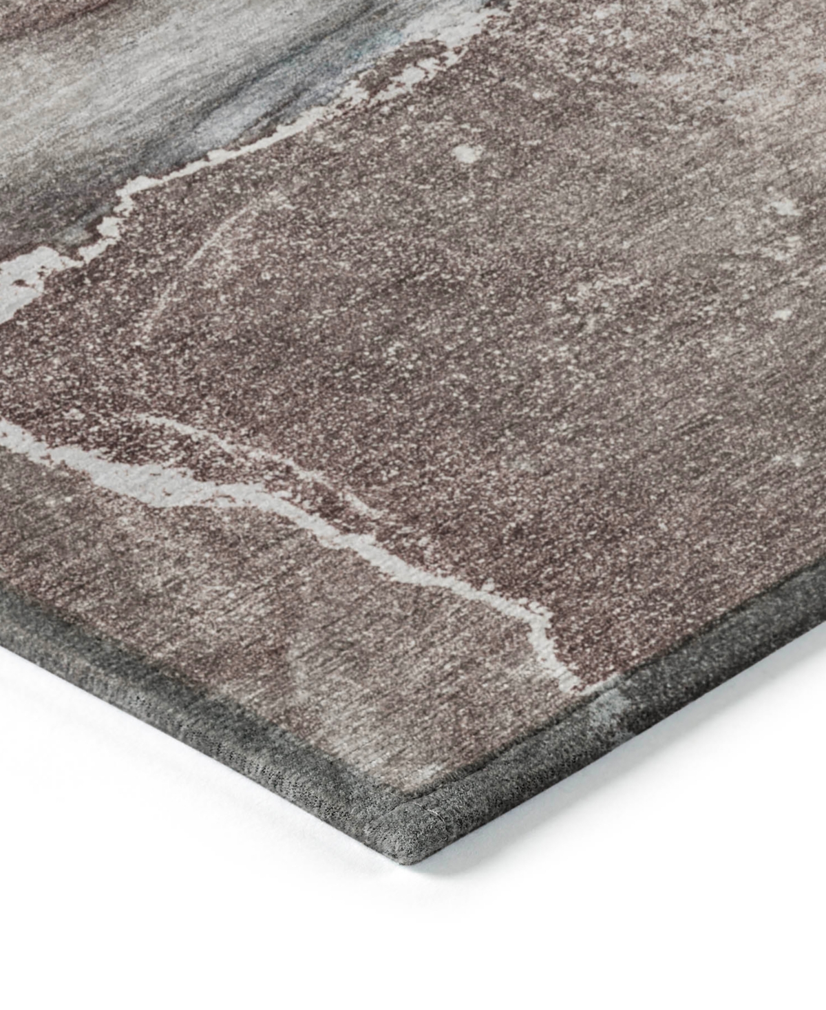 Addison Chantille Machine Washable Acn524 8'x10' Area Rug In Taupe