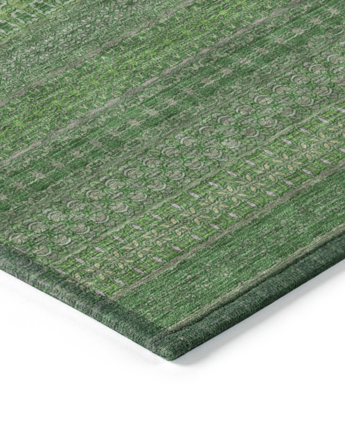 Shop Addison Chantille Machine Washable Acn527 10'x14' Area Rug In Ivy,gray