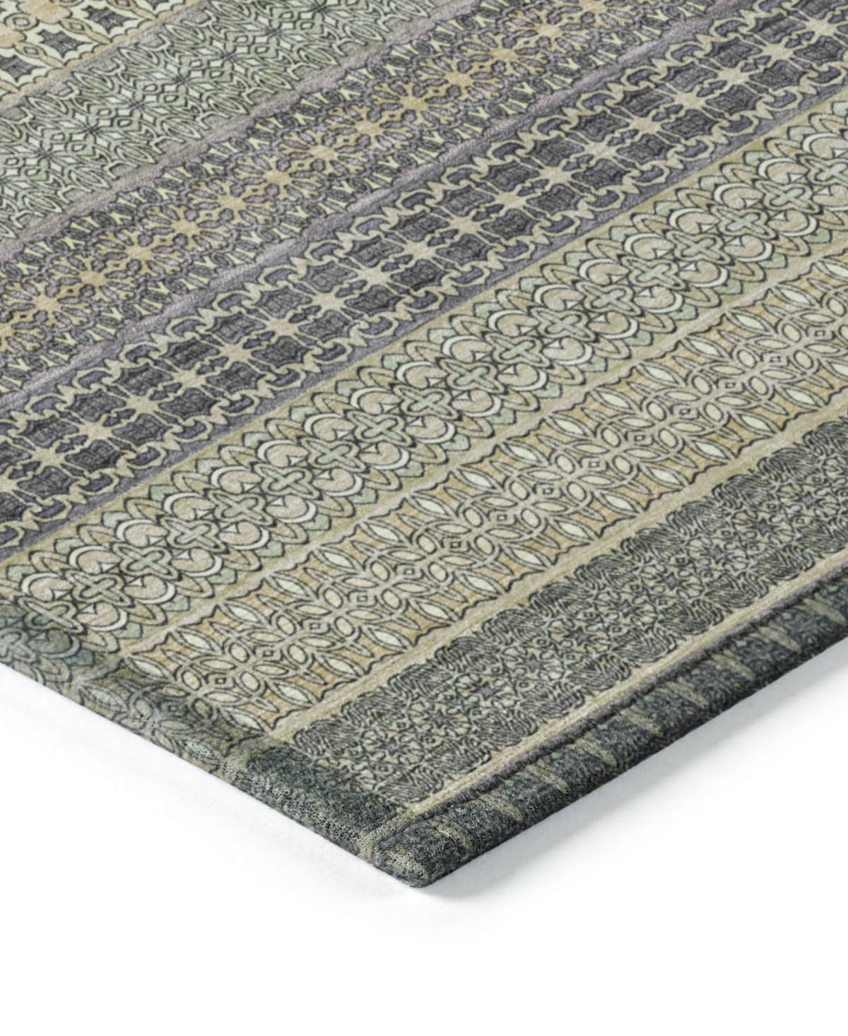 Addison Chantille Machine Washable Acn527 9'x12' Area Rug In Sage