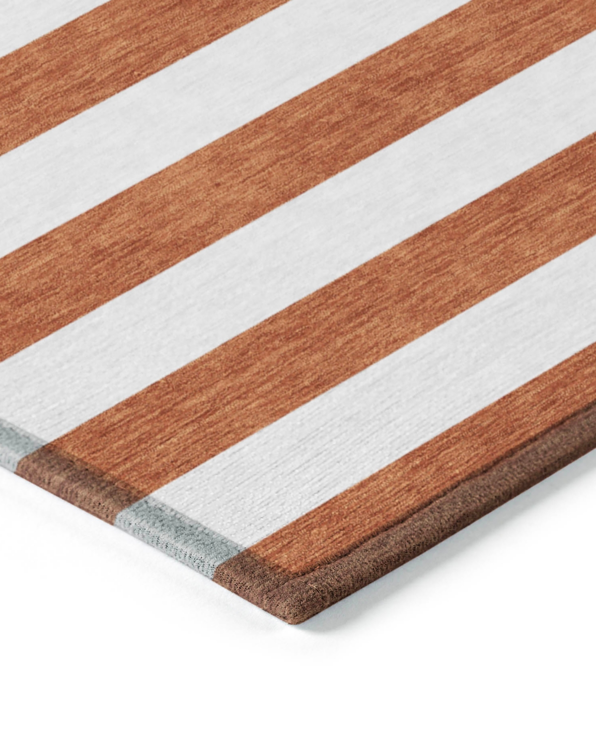 Addison Chantille Machine Washable Acn528 2'3x7'6 Runner Area Rug In Paprika