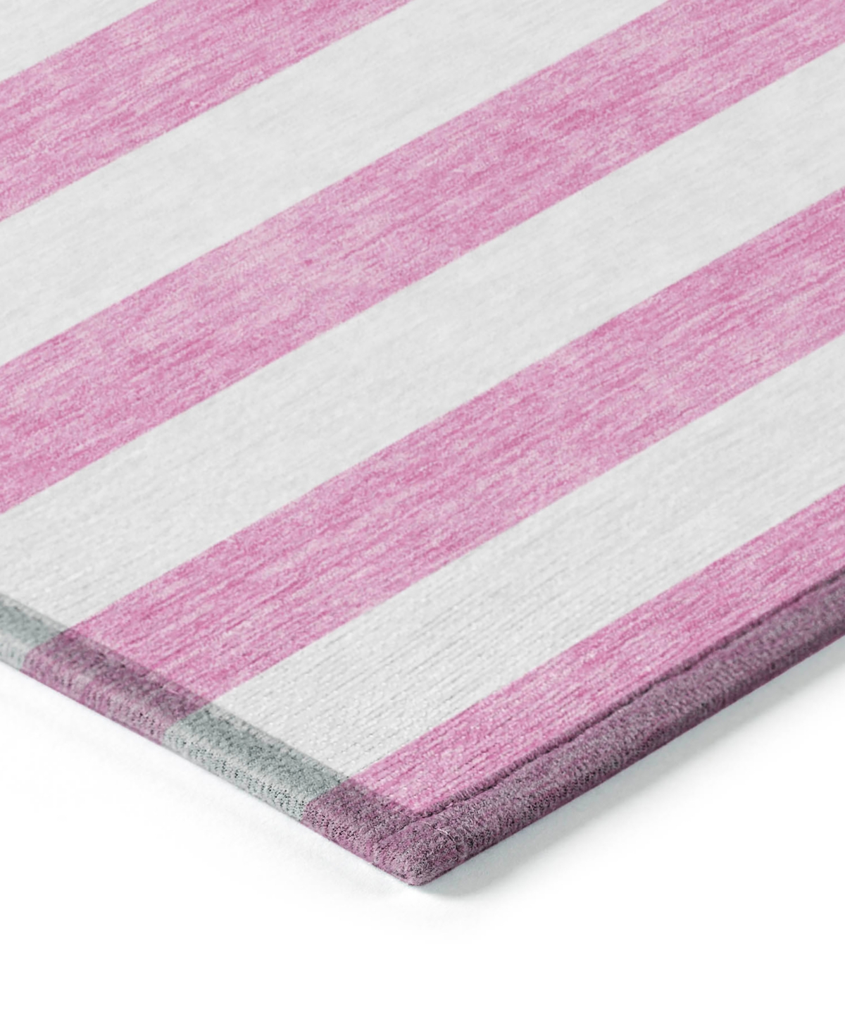 Addison Chantille Machine Washable Acn528 3'x5' Area Rug In Pink