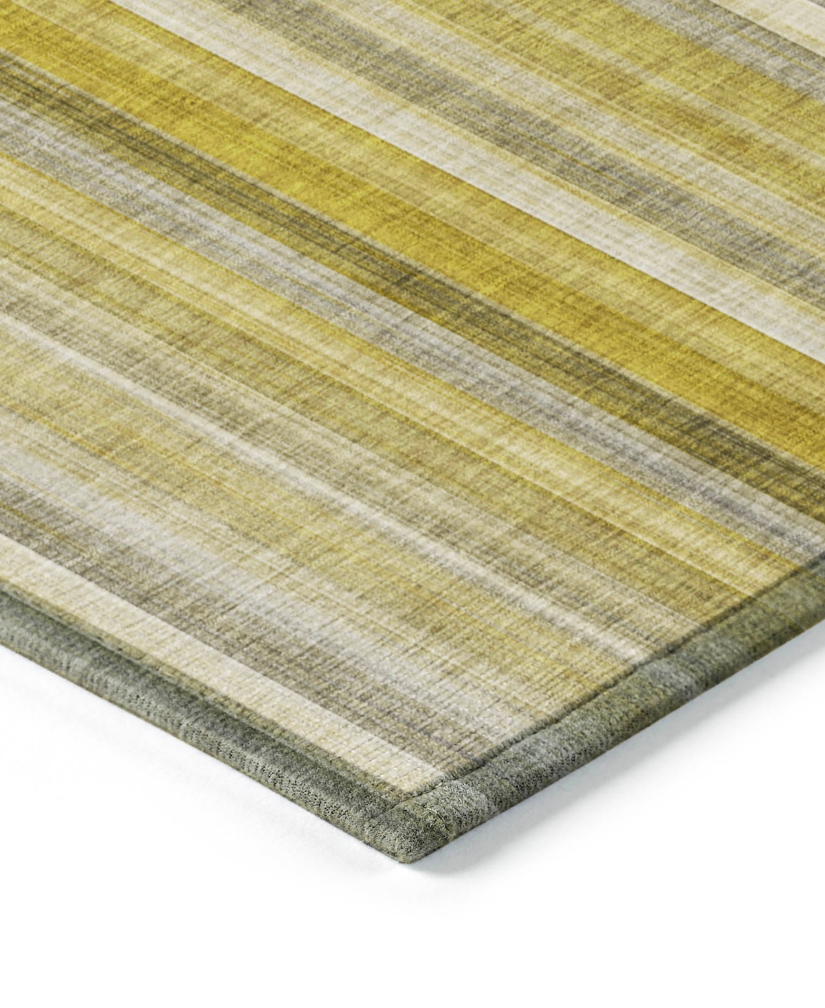 Addison Chantille Machine Washable Acn543 2'3x7'6 Runner Area Rug In Gold