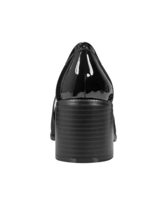 Women's Korrar Bow Stacked Block Heel Loafers