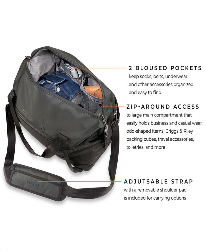 Briggs & Riley ZDX Cargo Satchel Macy's