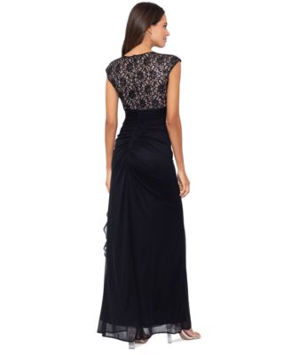 Lace Cutout-Top Gown 