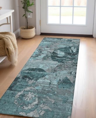 Chantille Machine Washable ACN555 2'3x7'6 Runner Area Rug