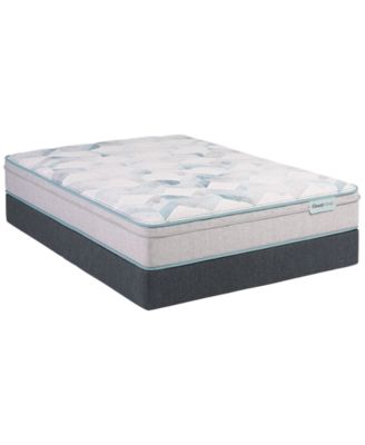 BeautySleep Dream Weaver 12.25" Medium Euro Top Mattress Set - Queen Split