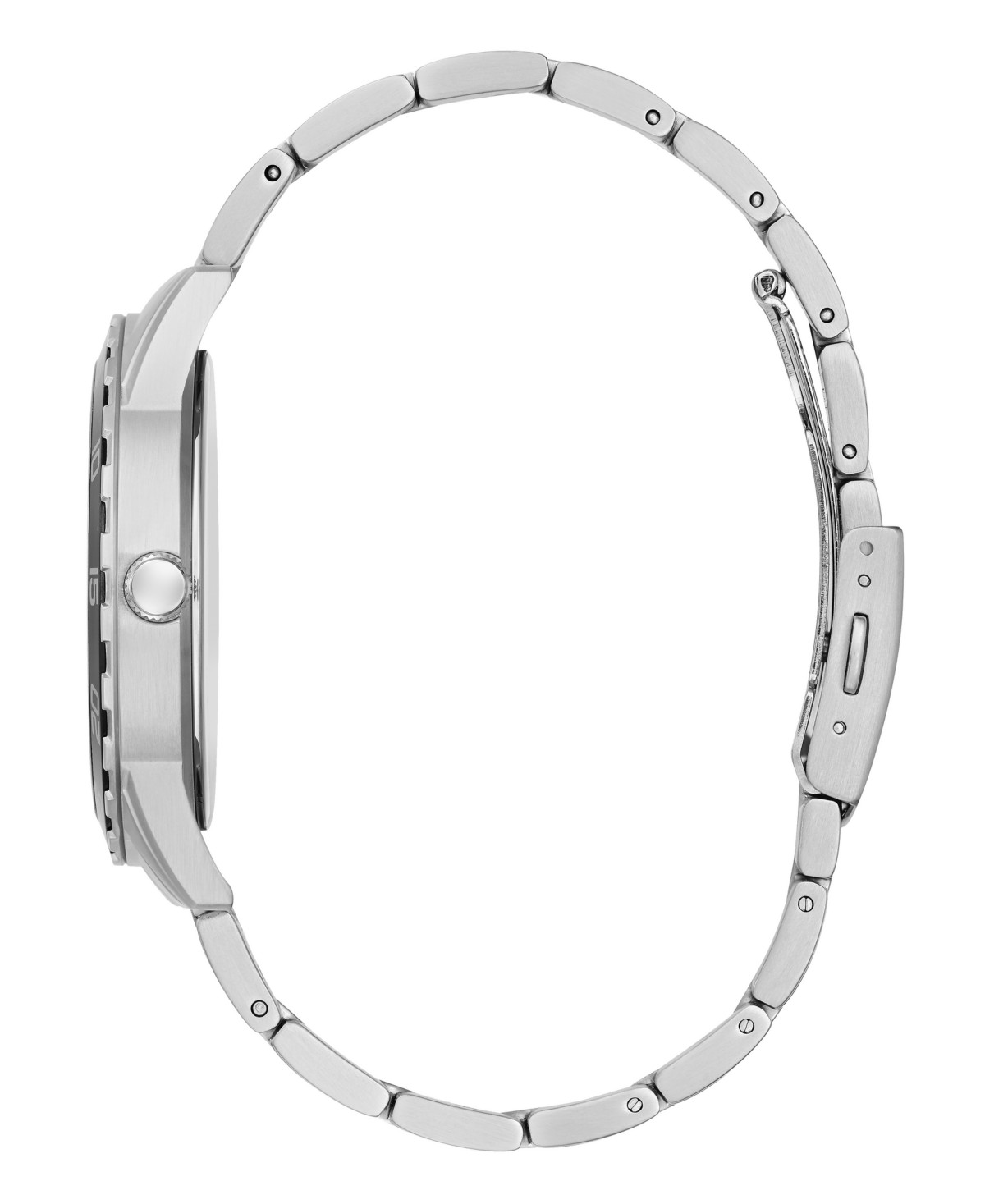Мужские часы GUESS Date из нержавеющей стали серебристые 42 мм — фото 3