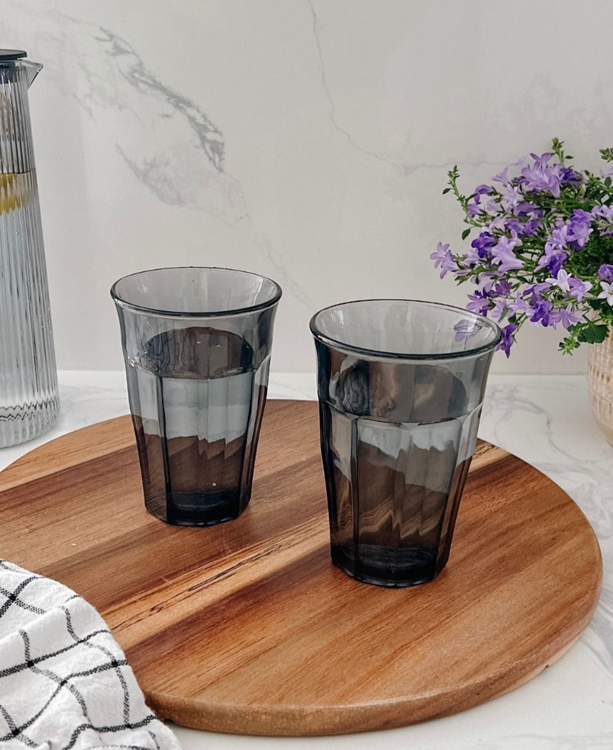 Shop Duralex Picardie Grey Tumbler In Gray