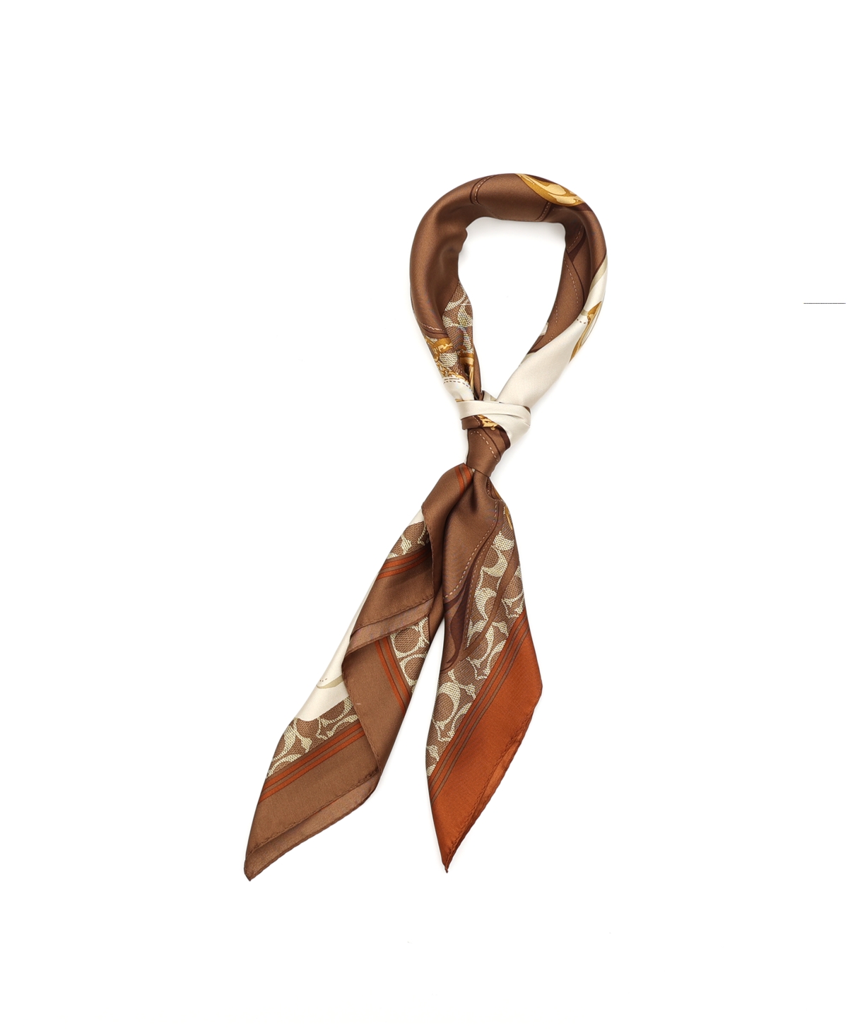 Coach 35" Tabby Silk Square Scarf