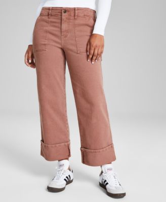 Women's Cuff Jeans, Created for Macy's