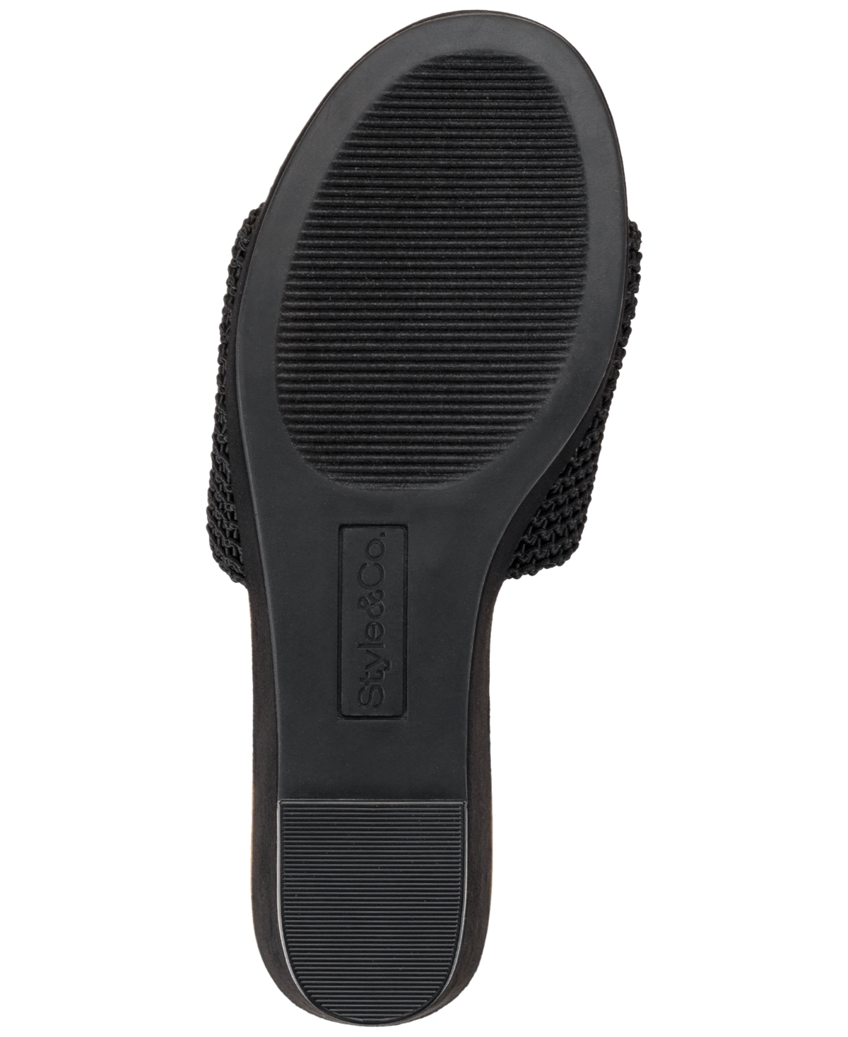 Style & Co Women's Aimee Knit Wedge Sandals, Created for Macy's