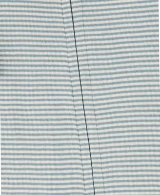 Baby Boys Car-Print Coverall & Striped Sleep & Play Coverall, Pack of 2
