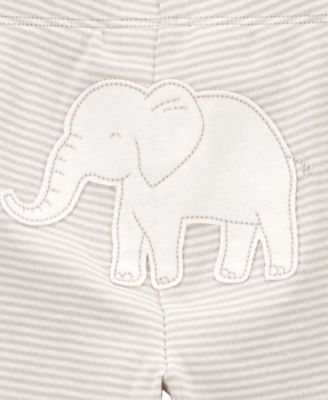 Baby Cotton Elephant Little Character Bodysuits & Pants, 3 Piece Set