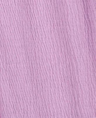 Baby Girls Soft Crinkle Jumpsuit & Headwrap, 2 Piece Set