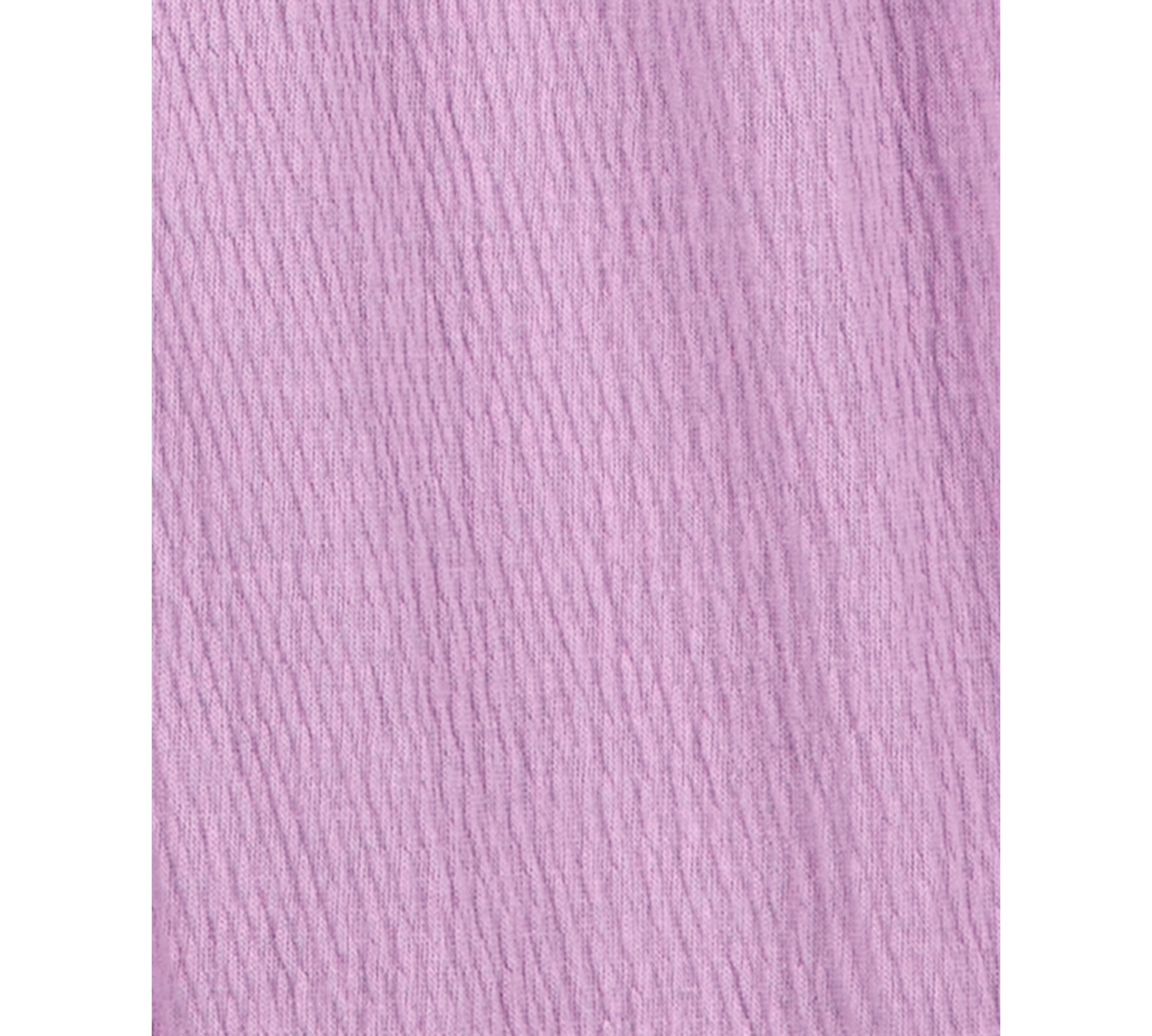 Shop Carter's Baby Girls Soft Crinkle Jumpsuit & Headwrap, 2 Piece Set In Purple