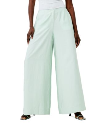 French Connection - Women's Barbara Wide Leg High Rise Pants