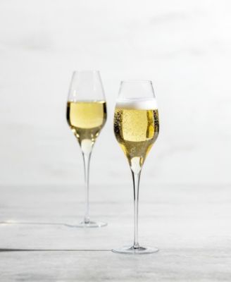 Handmade Alloro Champagne 12.4oz - Set of 2