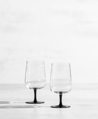 Handmade Glamorous Sweet Wine 8.3oz - Set of 2