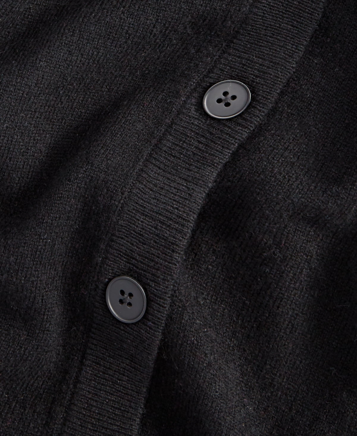 Charter Club Plus Size 100% Cashmere Button Front Cardigan, Created For Macy's In Classic Black