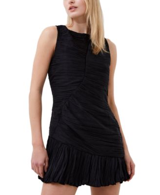 French Connection Women's Althea Pleated Sleeveless Dress - Macy's