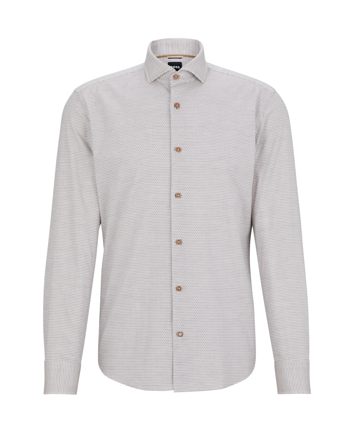 Boss by Hugo Boss Men's Casual-Fit Spread Collar Dress Shirt