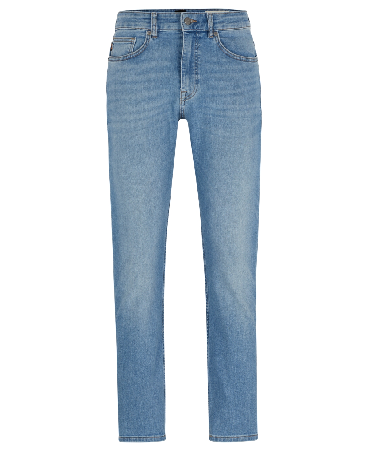 Boss by Hugo Boss Men's Blue Super-Stretch Slim-Fit Jeans