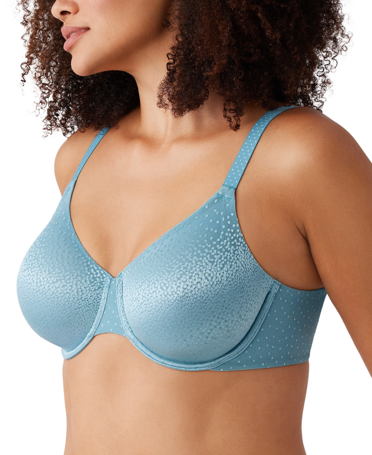 Wacoal Back Appeal Contour T-shirt Full Coverage Bra In Blue