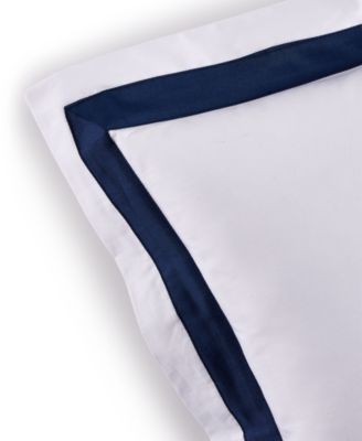 Estate Woven Cotton Boudoir Sham, 12" x 16"