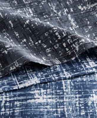 Maca Reversible 3-Pc. Duvet Cover Set, Full/Queen