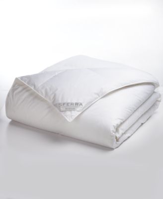 Buxton 350-Thread Count White Goose Down Comforter, Queen