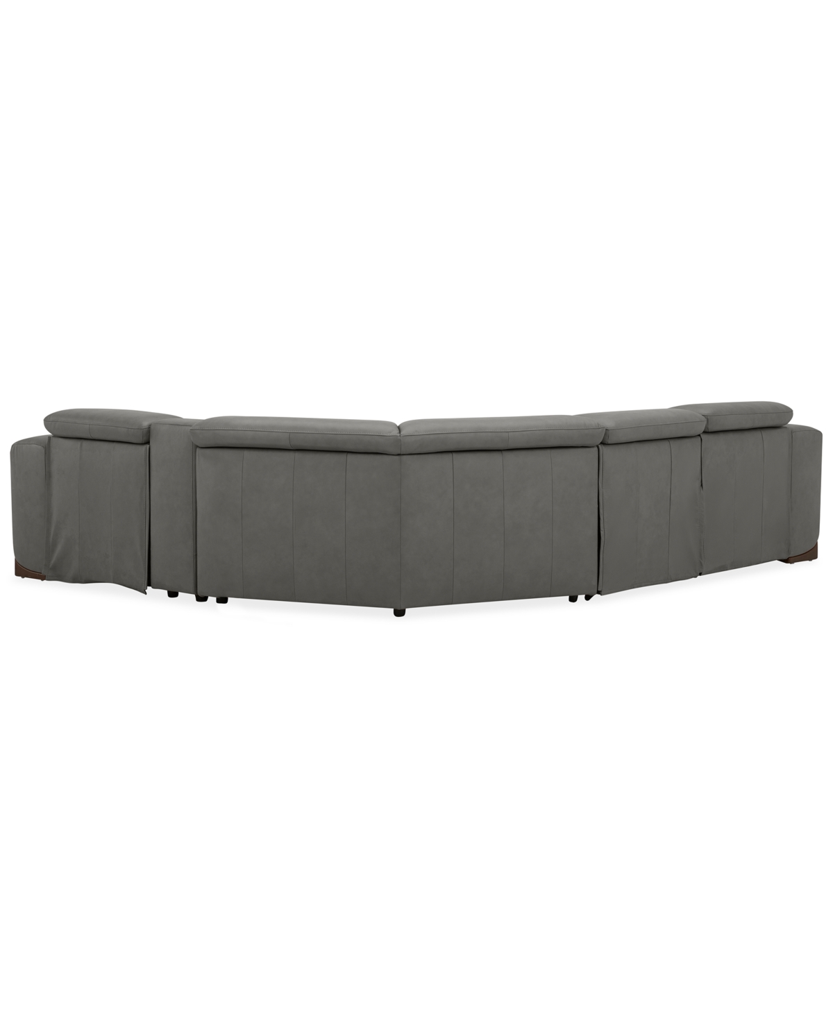 Lovro 5-Pc. Leather Sectional with 2 Power Motion Chairs & 1 Console, Created for Macy's