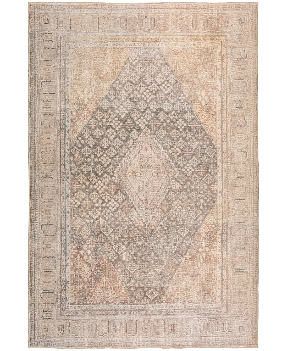 Shop Dalyn Kars Ka11 10'x13' Area Rug In Tan