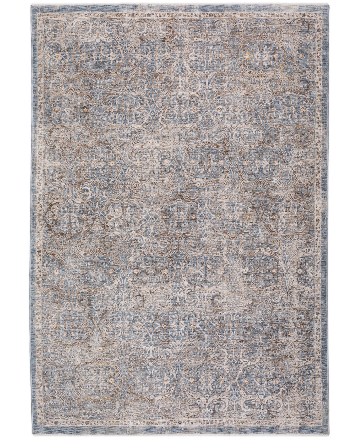 Shop Dalyn Vienna Vi7 1'8x2'6 Area Rug In Denim