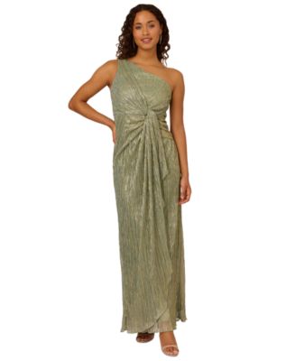 【海外限定】AdriannaPapell ドレス☆Stardust One Shoulder Max Adrianna Papell Stardust One-Shoulder Gown - Macy's
