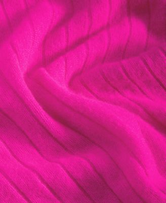 Ribbed 100% Cashmere Scarf, Created for Macy's